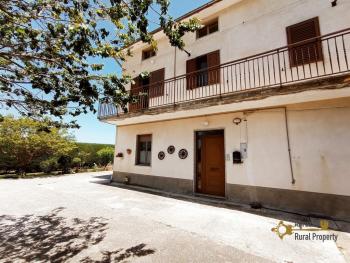 Large villa with 2 separate apartments and 3 hectares of land.